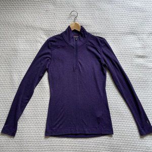 Smartwool merino 150 baselayer 1/4 zip L